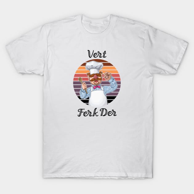 vert der ferk retro COLOR T-Shirt by fathiali